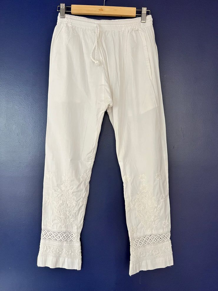 plus size 22W Isidora Coral Linen Pant Pants Lace Trim from Ashro new | eBay